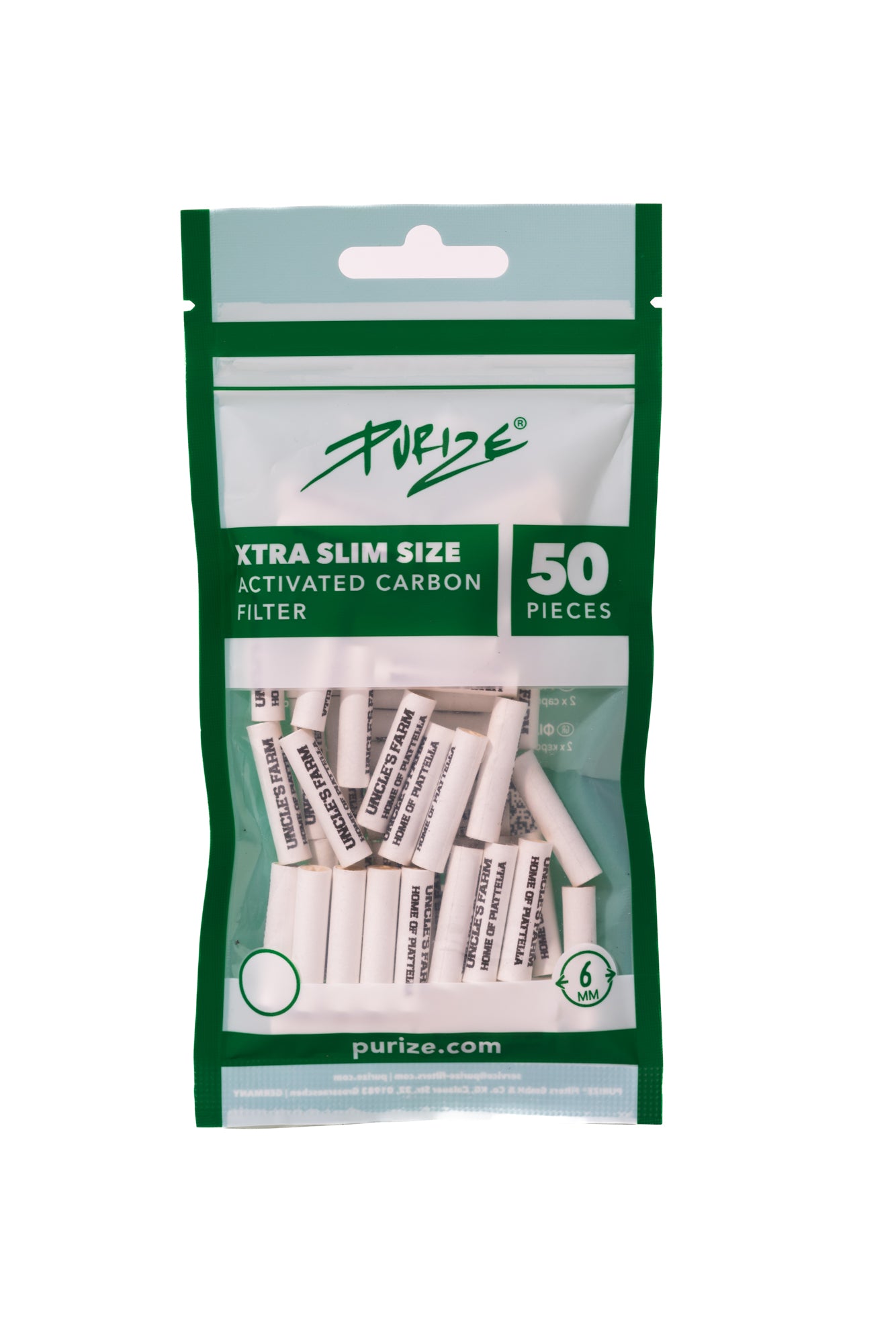 Activated Carbon Filters – Piattella Uncle's Farm X Purize (6mm)