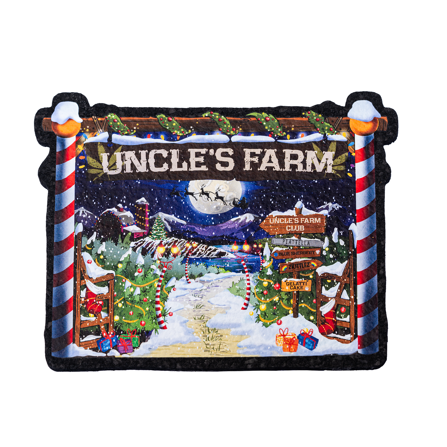 MoodMats Christmas - Piattella x Uncle's Farm