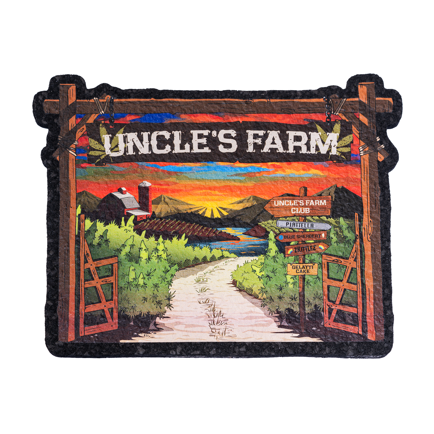 MoodMats Classic Logo - Piattella x Uncle's Farm