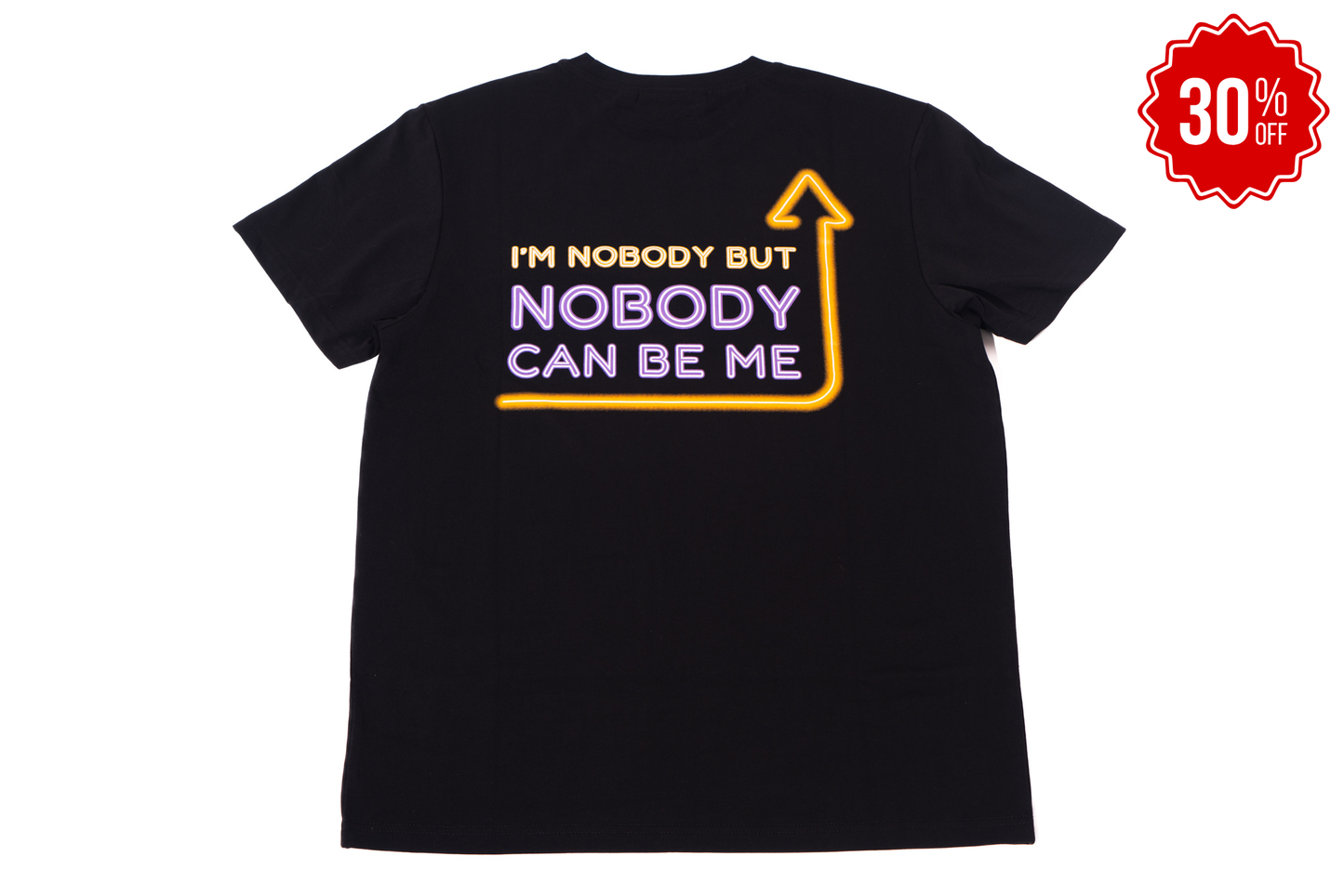 I'm Nobody PURPLE T-Shirt - Piattella Uncle's Farm